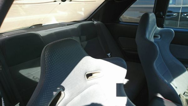 2000 Nissan Skyline R34 GTR VSpec rear seat