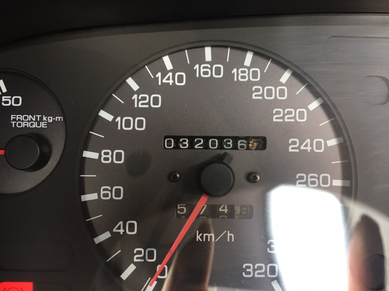 1993 Nissan Skyline R32 GT-R VSpec odometer