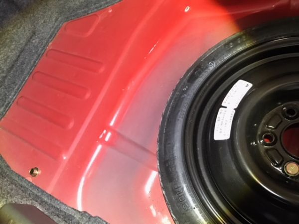 2000 Mitsubishi Lancer EVO 6 TME spare wheel