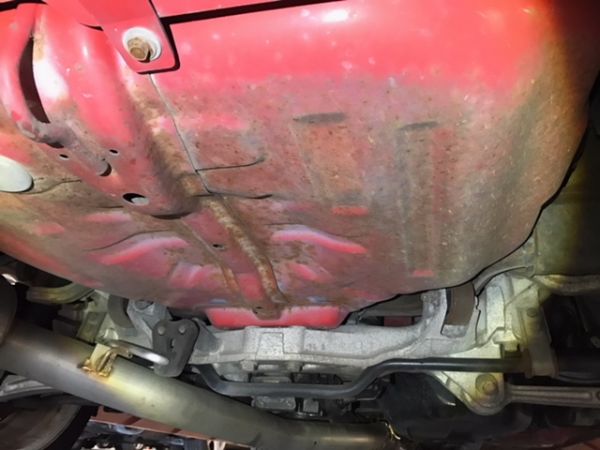 2000 Mitsubishi Lancer EVO 6 TME underbody 1