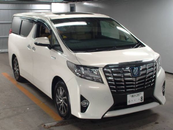 2015 Toyota Alphard Hybrid G Package 4WD 2.5L auction front