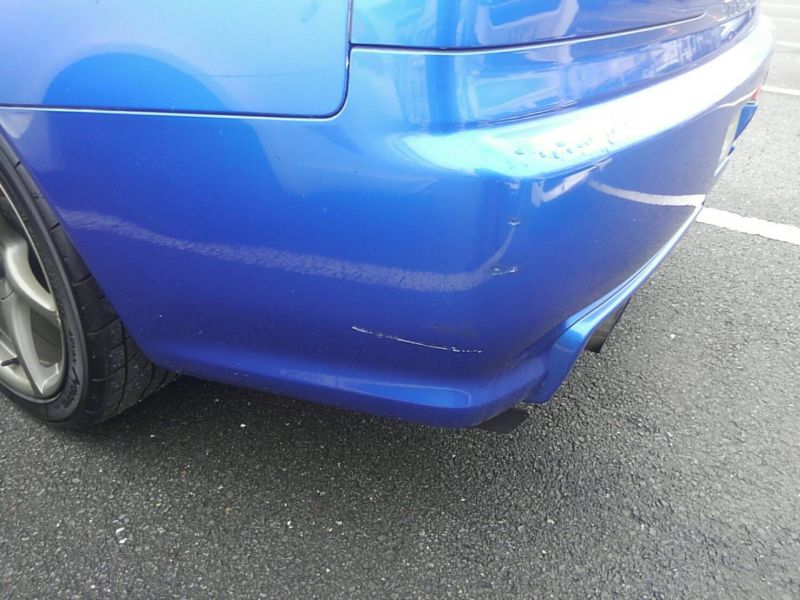 1999 Nissan Skyline R34 GT-R VSpec TV2 Bayside Blue left bumper