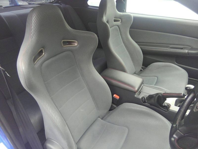 1999 Nissan Skyline R34 GT-R VSpec TV2 Bayside Blue seats