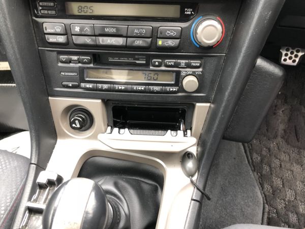 1999 Nissan Skyline R34 GTR VSpec Bayside Blue console