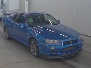 2001 Nissan Skyline R34 GT-R VSpec 2 auction front