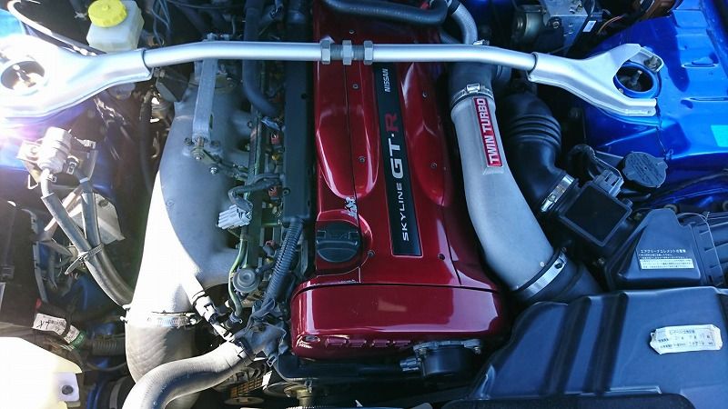 2001 Nissan Skyline R34 GT-R VSpec 2 engine bay