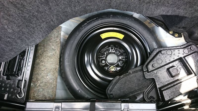 2002 Nissan Skyline R34 GTR MSpec spare tyre and tools