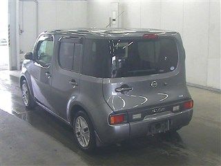 2015 Nissan Cube Z12 Welfare Sloper auction left rear