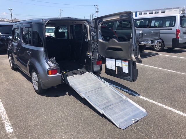 2015 Nissan Cube Z12 Welfare Sloper sloping ramp operation