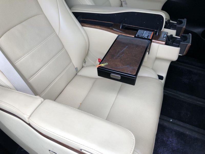 2015 Toyota Alphard Hybrid Executive Lounge rear seat