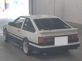 1985 Toyota Corolla Levin GT APEX rear