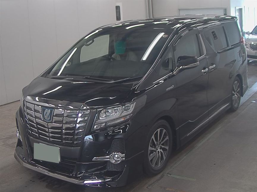 2017 Toyota Alphard Hybrid SR C Package auction left front