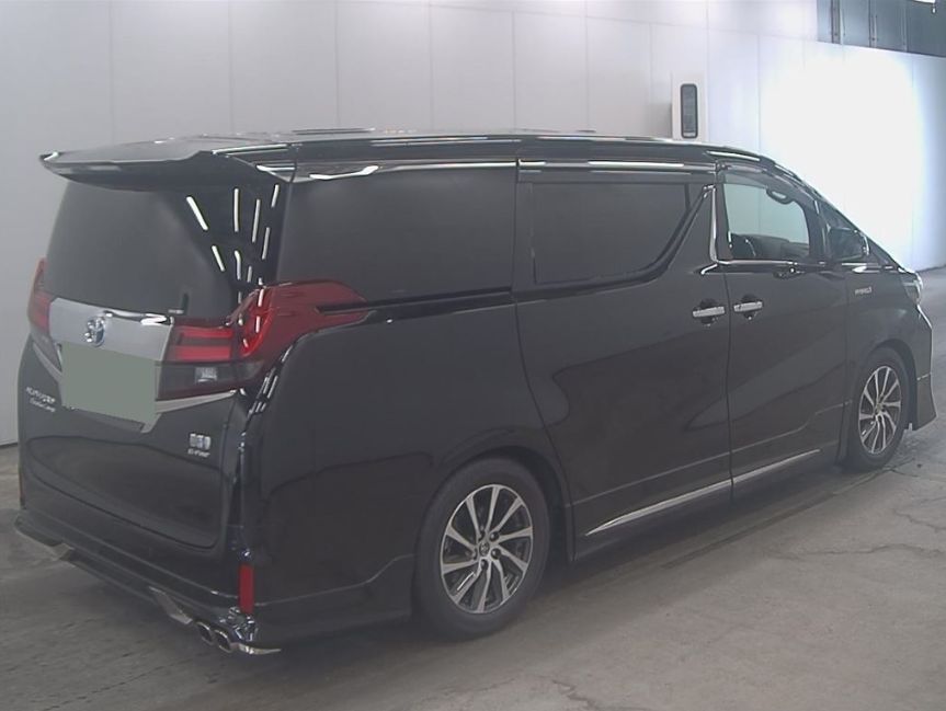 2017 Toyota Alphard Hybrid SR C Package auction right rear