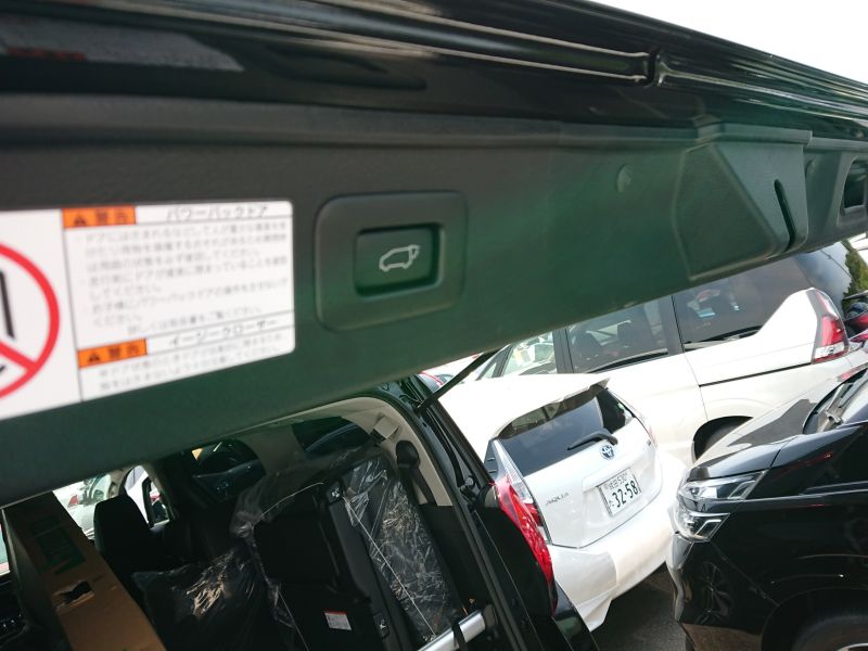 2017 Toyota Alphard Hybrid SR C Package power tailgate