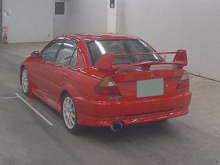 2000 Mitsubishi Lancer EVO 6 TME red auction rear